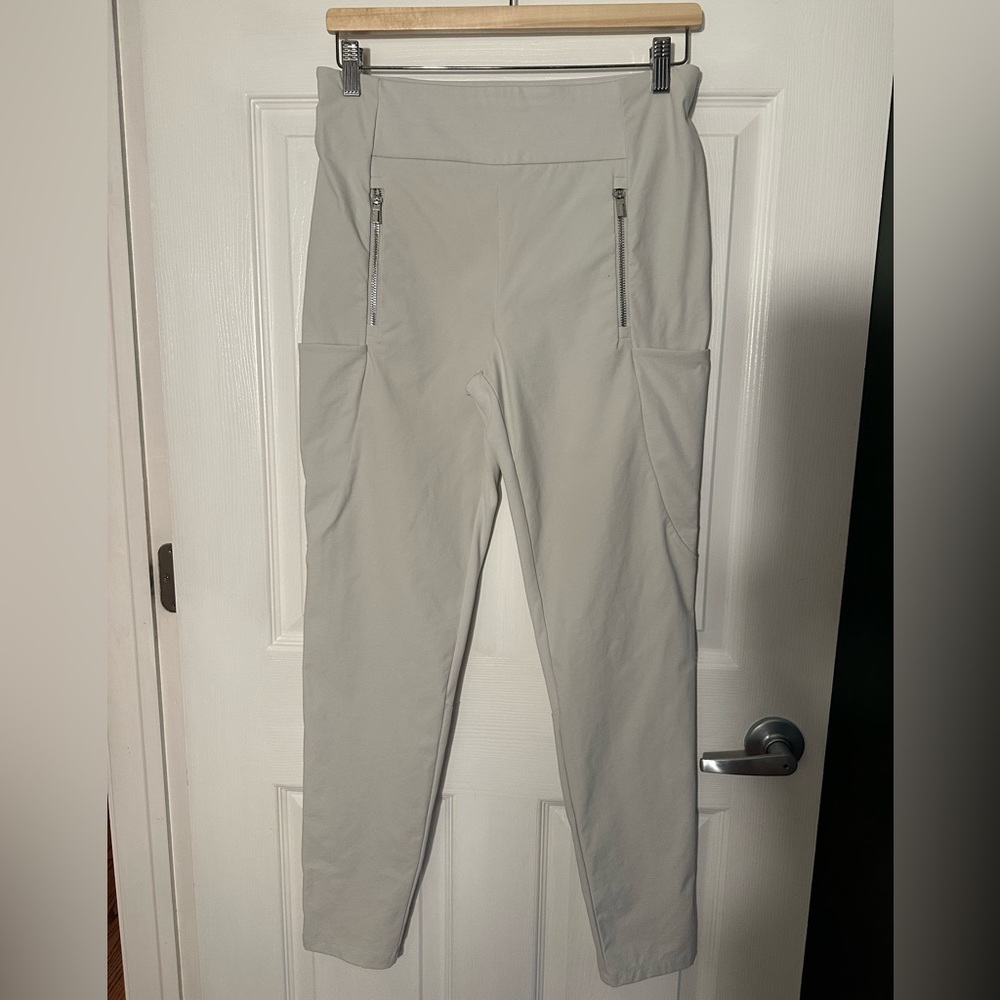 Athleta Gray Cropped Ankle Pants